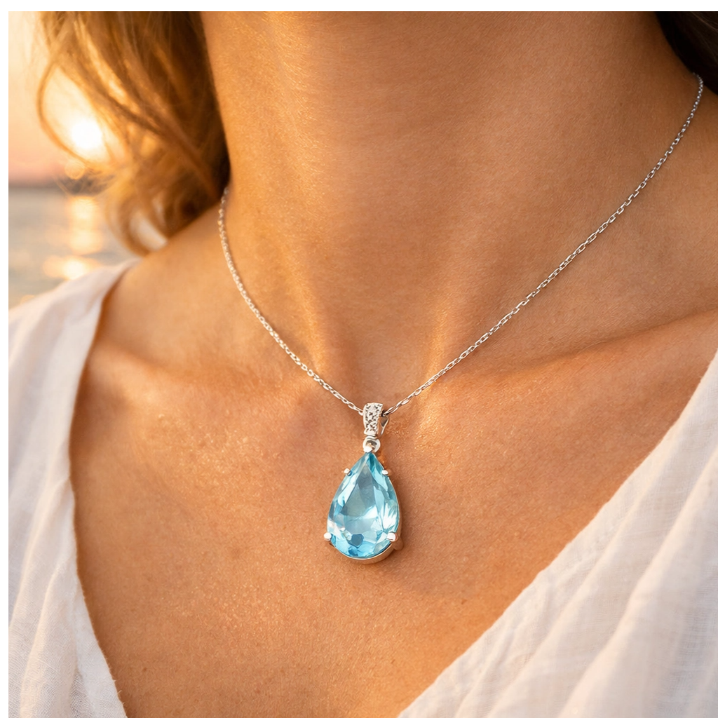 march birthstone, aquamarine jewelry, aquamarine meaning, aquamarine properties, gemstone care, oriagems, sea vibes, blue gemstone, March birthday gift