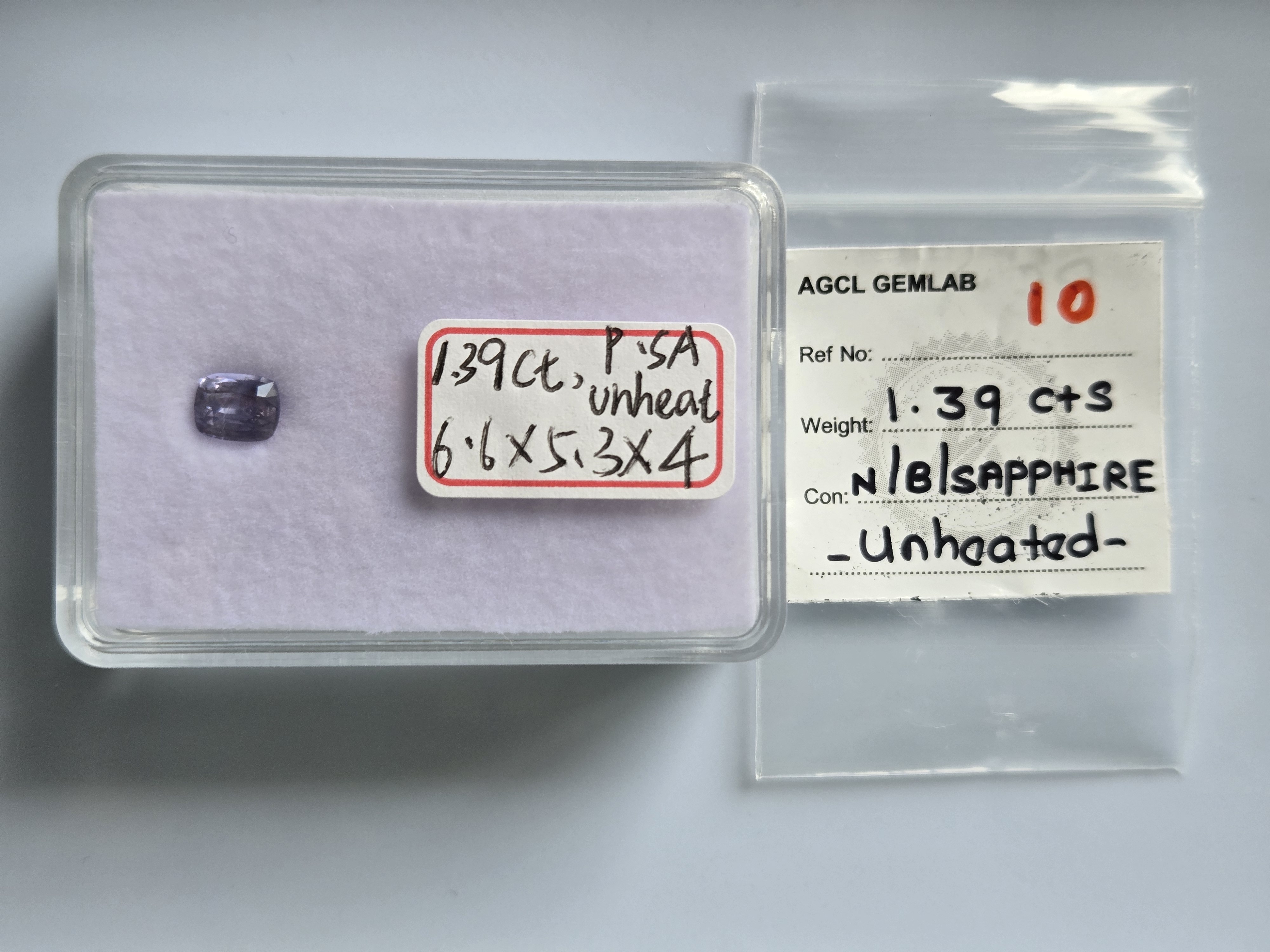 Purple Spinel, 2.47ct SP0001, Sri Lanka Spinel