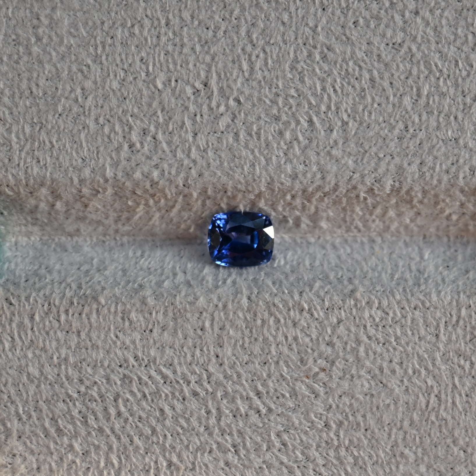 Cushion Sapphire, 1.12ct Blue, SA0006, Ceylon Cushion
