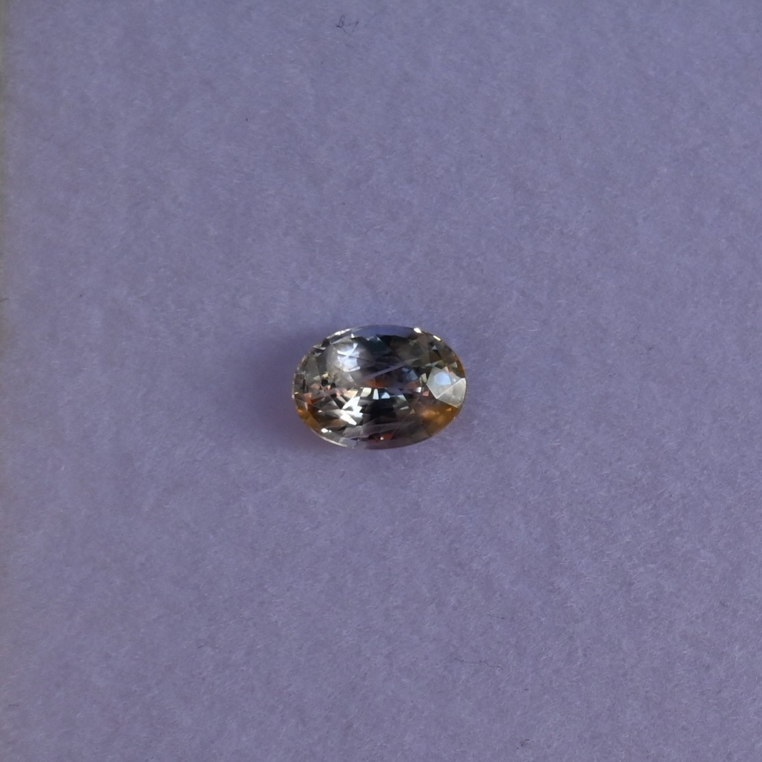 White Sapphire, 1.13ct SAC001, Sri Lanka Colorless Gem