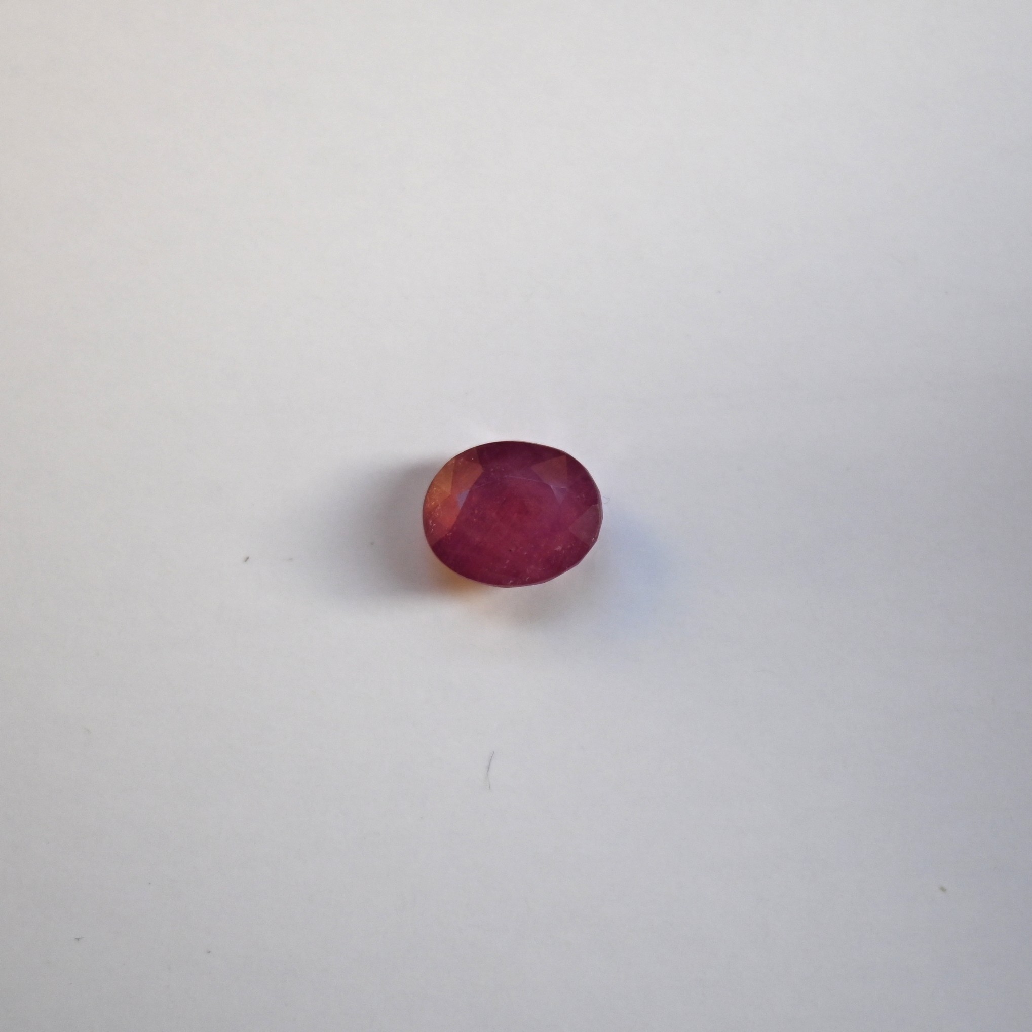 Burmese Ruby, 3.9ct RU0005, Myanmar Red Gem
