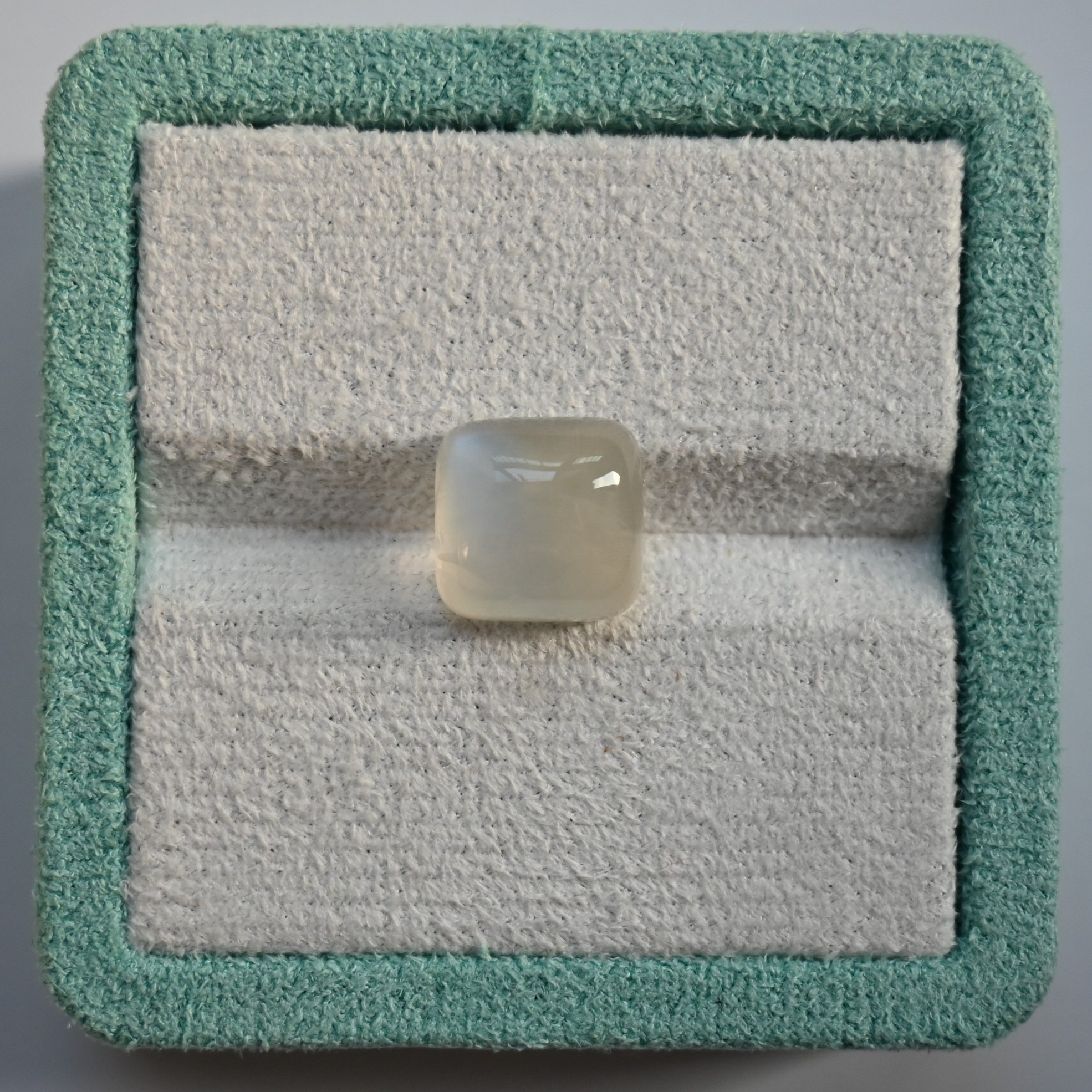 Loose stones, moonstone, white moonstone, square moonstone, natural loose gemstone