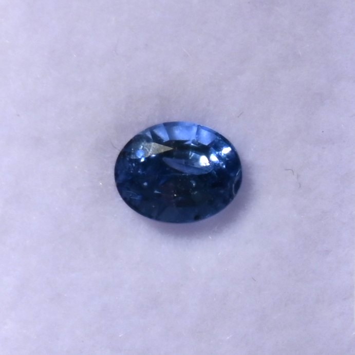 0.76ct Brilliant Blue Sapphire Oval - Ceylon Origin