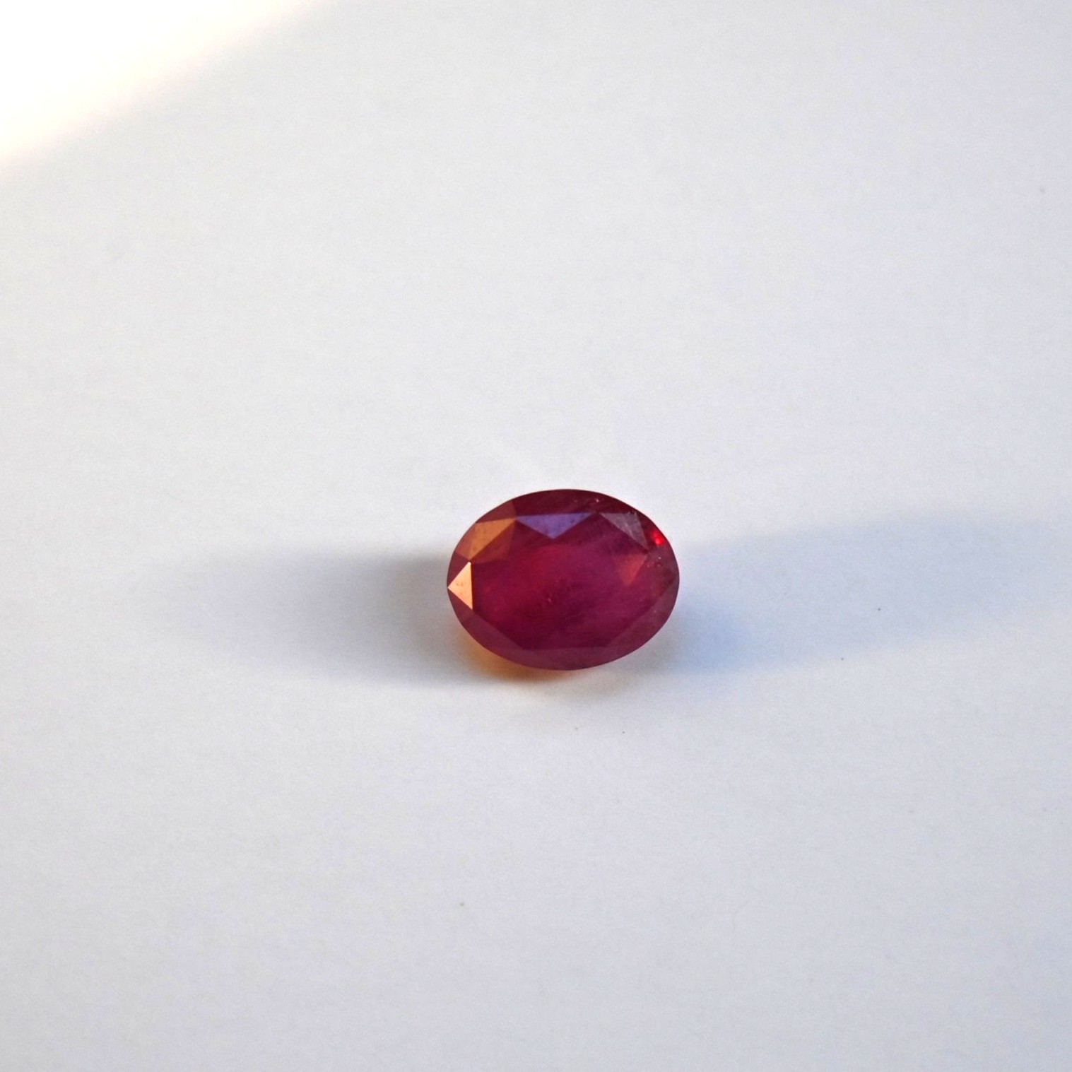 Large Ruby, 4.1ct RU0004, Burma Ruby, Myanmar