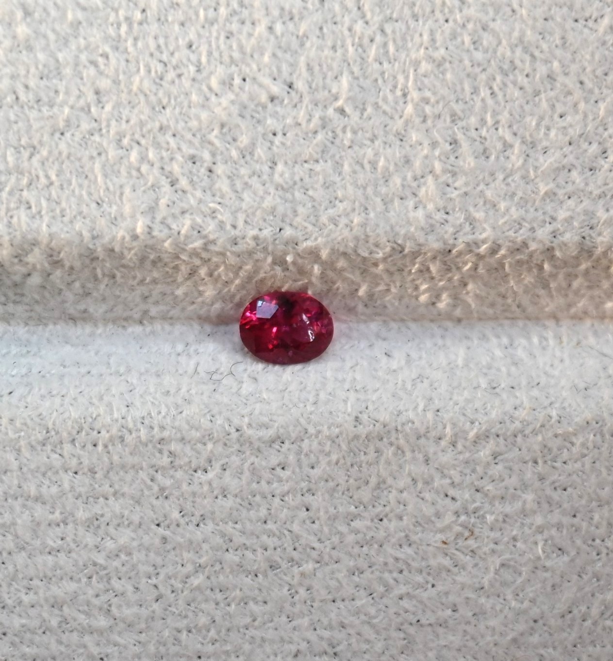 • Type: Natural Ruby • Weight: 0.6ct • Origin: Sri Lanka • Shape: Oval Red Ruby, 0.6ct RU0001, Sri Lanka Ruby, Red Gem