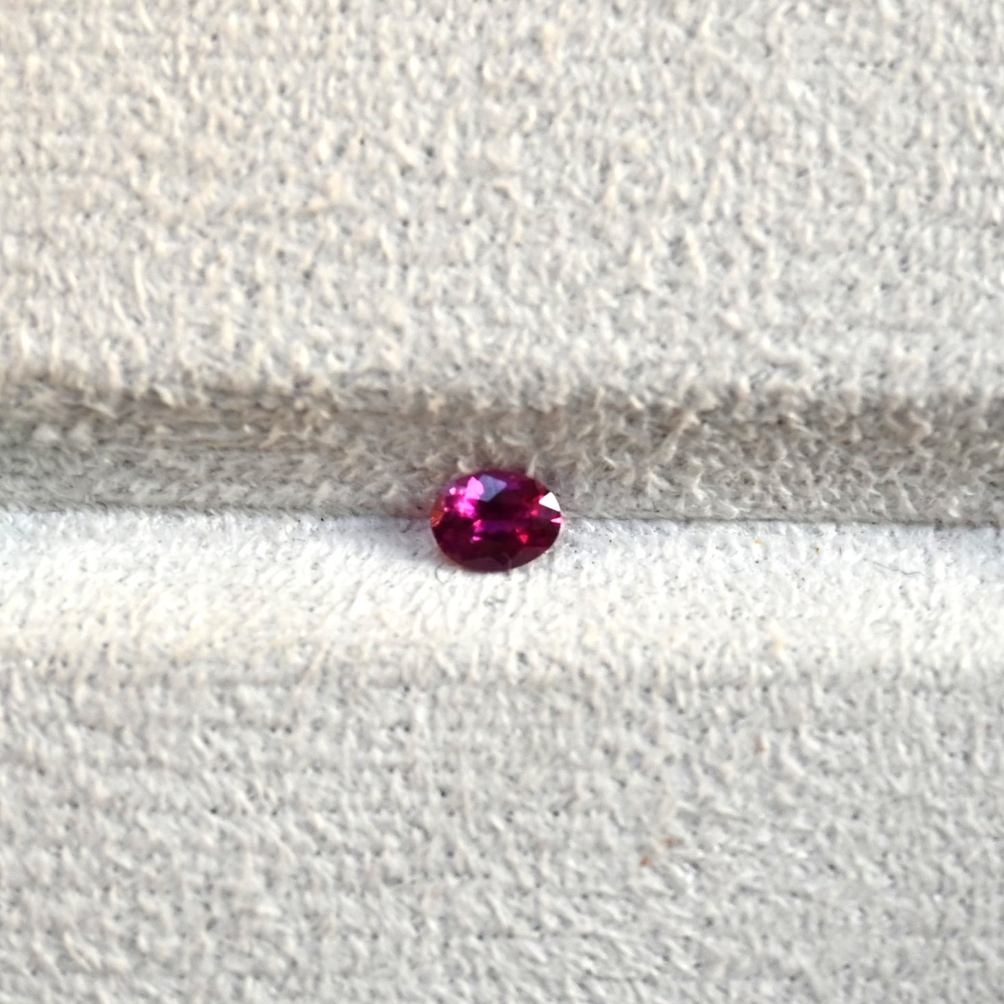 • Type: Natural Ruby • Weight: 0.42ct • Origin: Sri Lanka • Shape: Oval 0.42ct Ruby, RU0002, Sri Lanka Red Stone