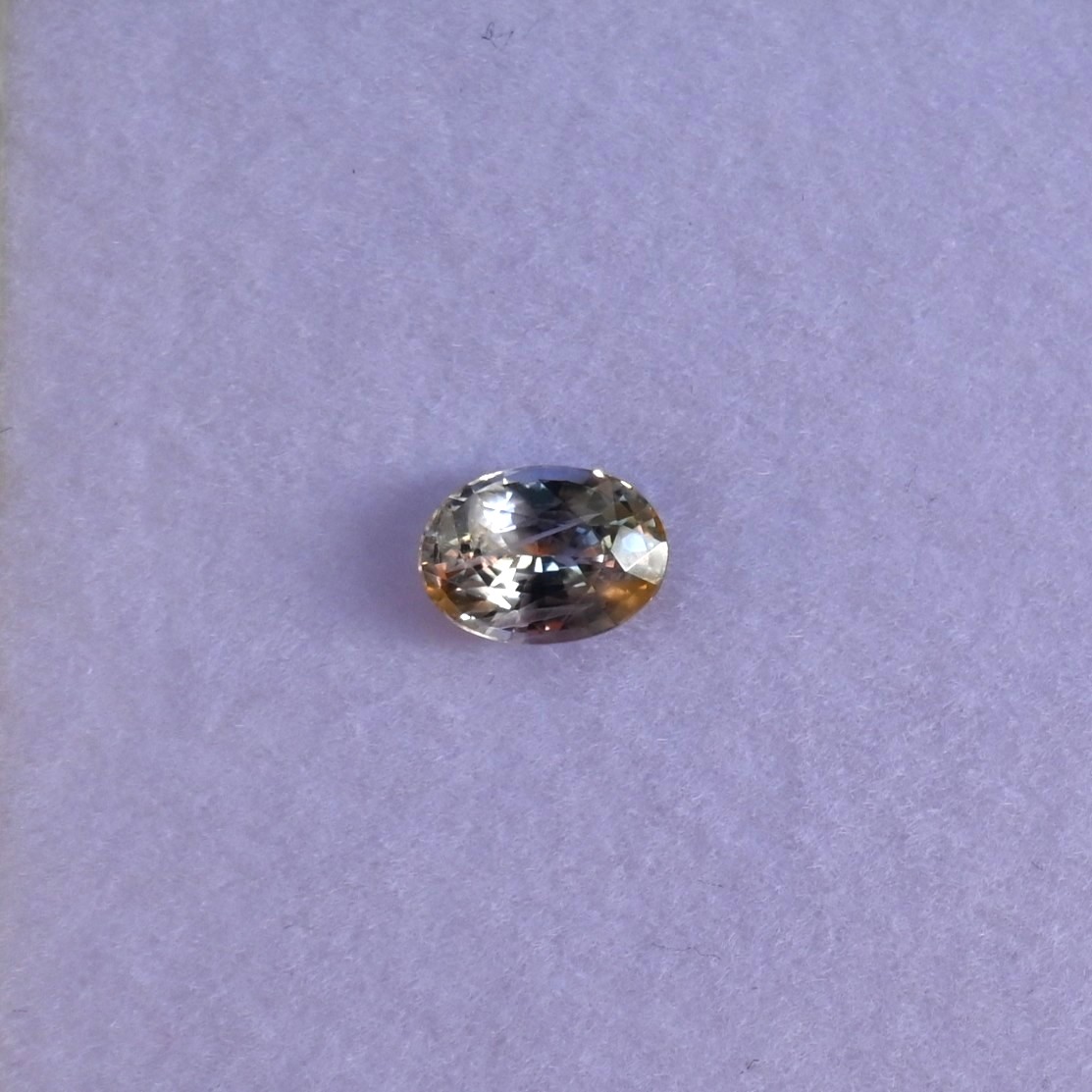 White Sapphire, 1.13ct SAC001, Sri Lanka Colorless Gem
