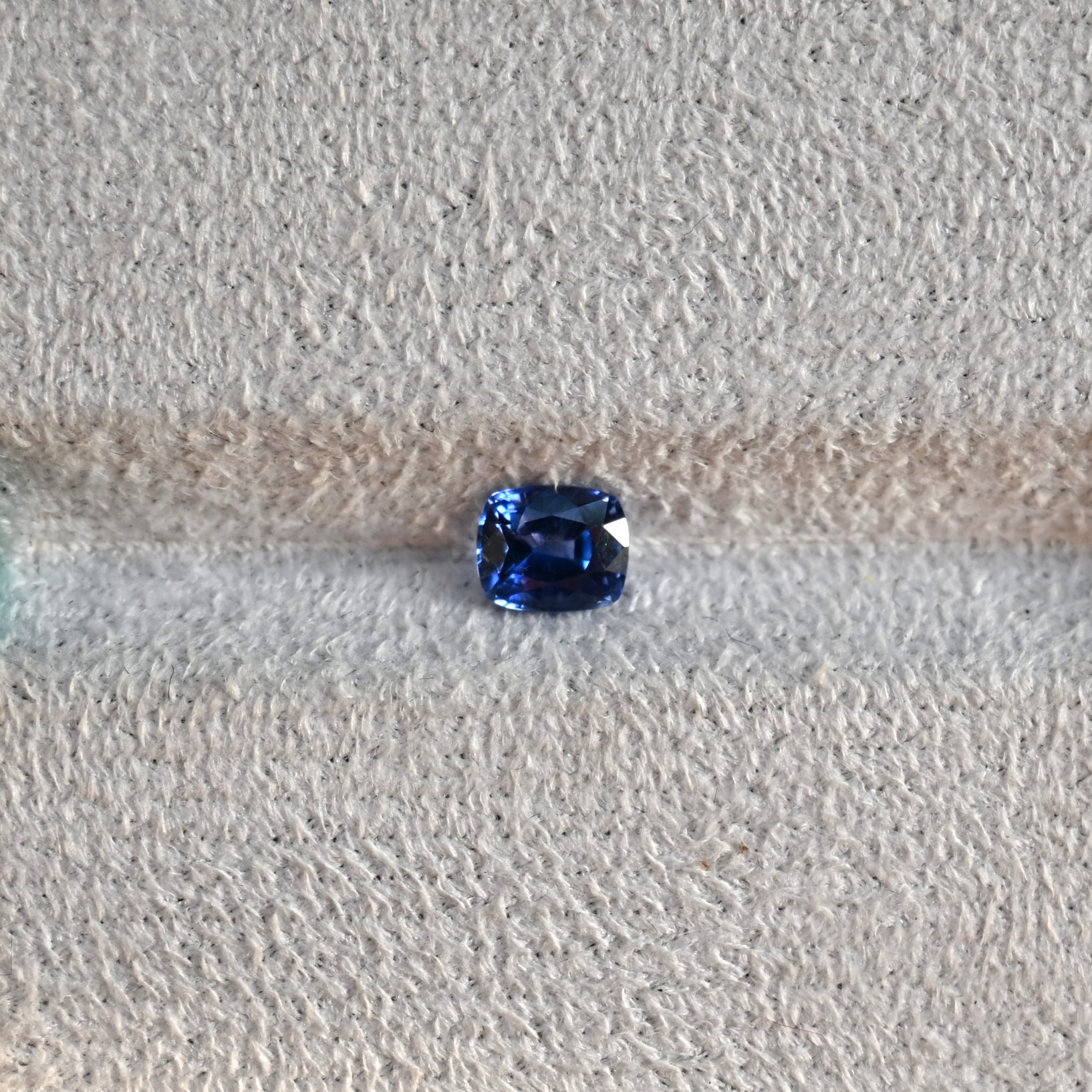 • Type: Natural Sapphire • Weight: 1.12ct • Origin: Sri Lanka • Shape: Cushion Cushion Sapphire, 1.12ct Blue, SA0006, Ceylon Cushion