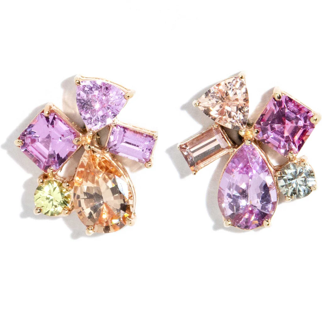Discover the differences between blue and pink sapphire earrings. Learn about quality factors, symbolism, and pricing to choose the perfect pair for your collection. Sapphire Earrings, sapphire stud earrings, blue sapphire earrings, sapphire pendant, blue sapphire stud earrings, Choosing Between Blue and Pink Sapphire Earrings
