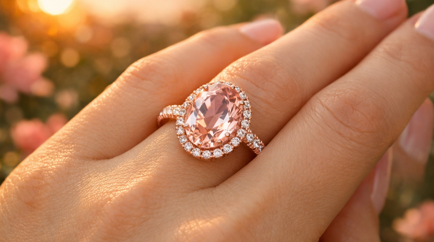 Explore the captivating beauty of morganite, the delicate pink beryl, and how it compares to loose sapphires. Discover why morganite is a popular choice for elegant jewelry. loose sapphires, morganite gem, morganite, pink beryl, pink sapphire, morganite jewelry, gemstone comparison, morganite engagement ring