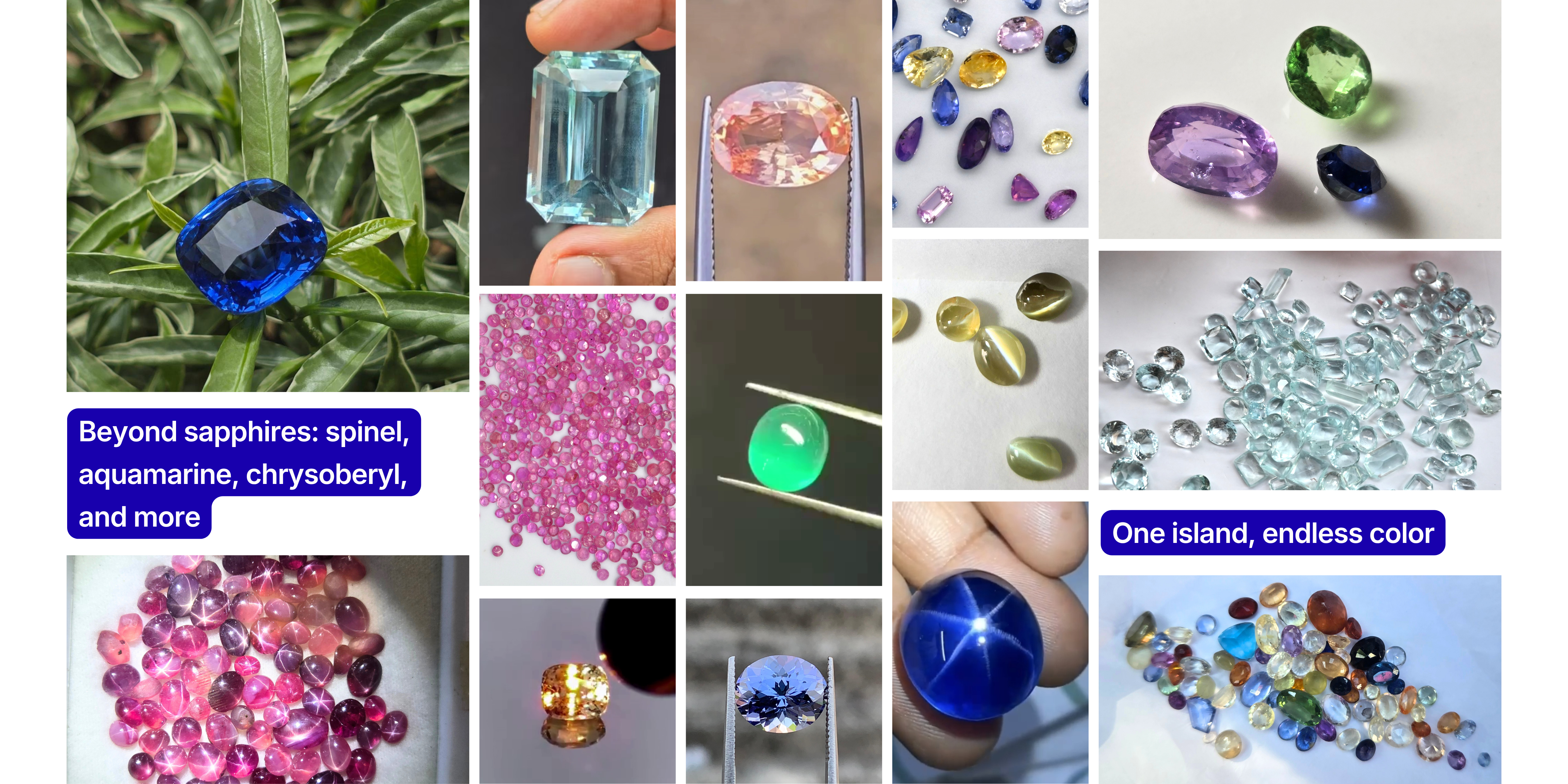 Explore the complete Oria Gems catalog featuring certified natural Ceylon sapphires, rubies, emeralds, and unique fancy colored gemstones directly from Sri Lanka. Natural Loose Gemstones & Ceylon Sapphire Catalog - Wholesale Prices