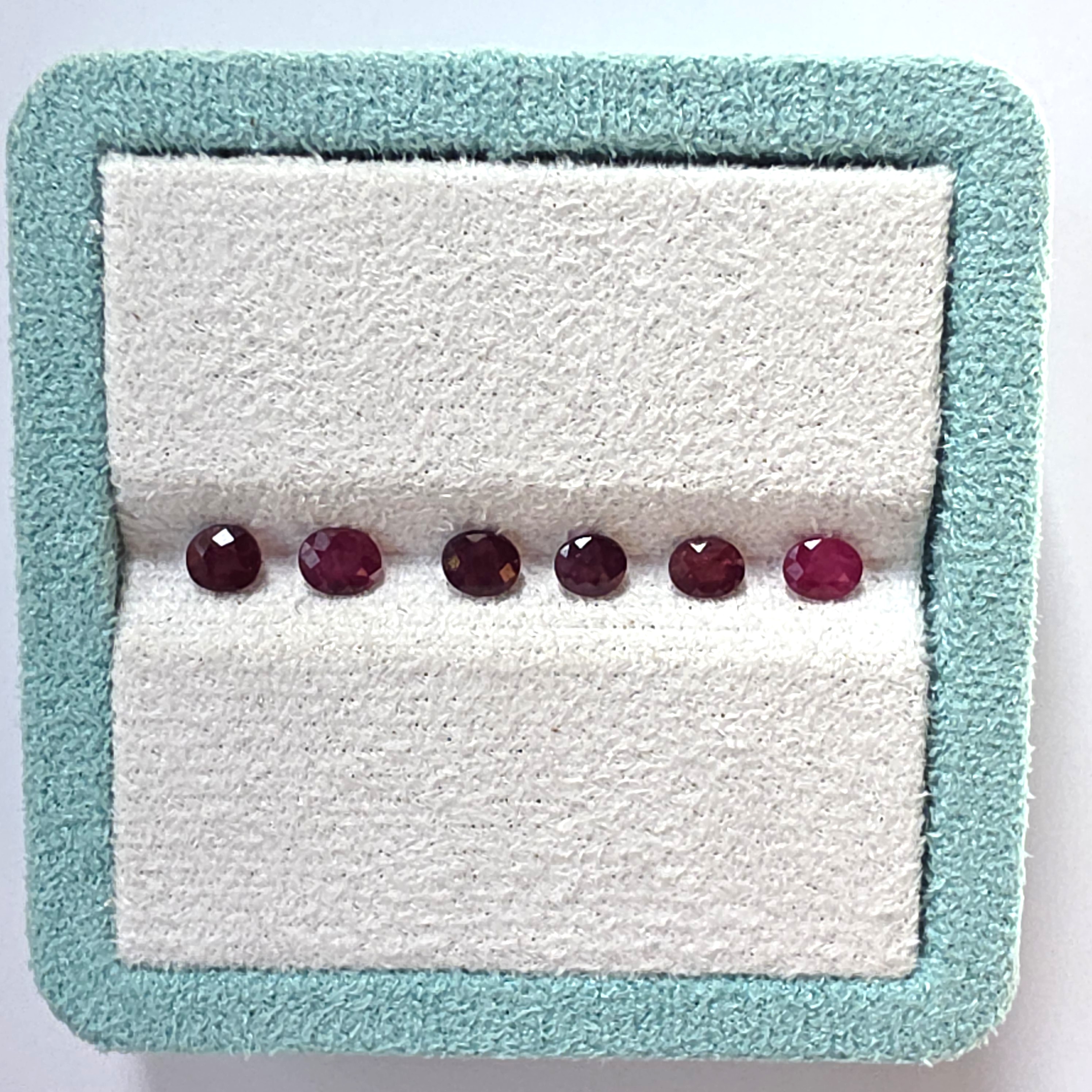 • Type: Ruby Lot • Weight: 3.1ct • Origin: Sri Lanka • Shape: Mixed Ruby Lot, 3.1ct RUL001, Sri Lanka Ruby Parcel