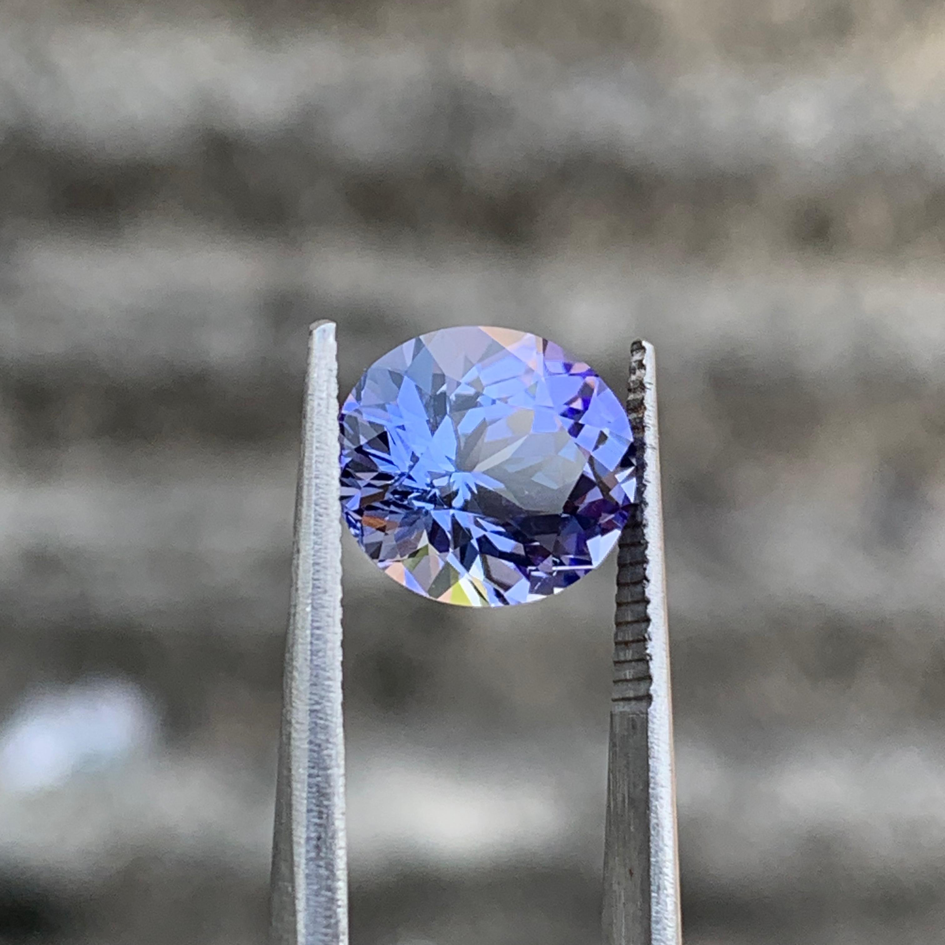 3.92ct Natural Violetish-Blue Zoisite Oval – Sri Lanka "Tanzanite Color"