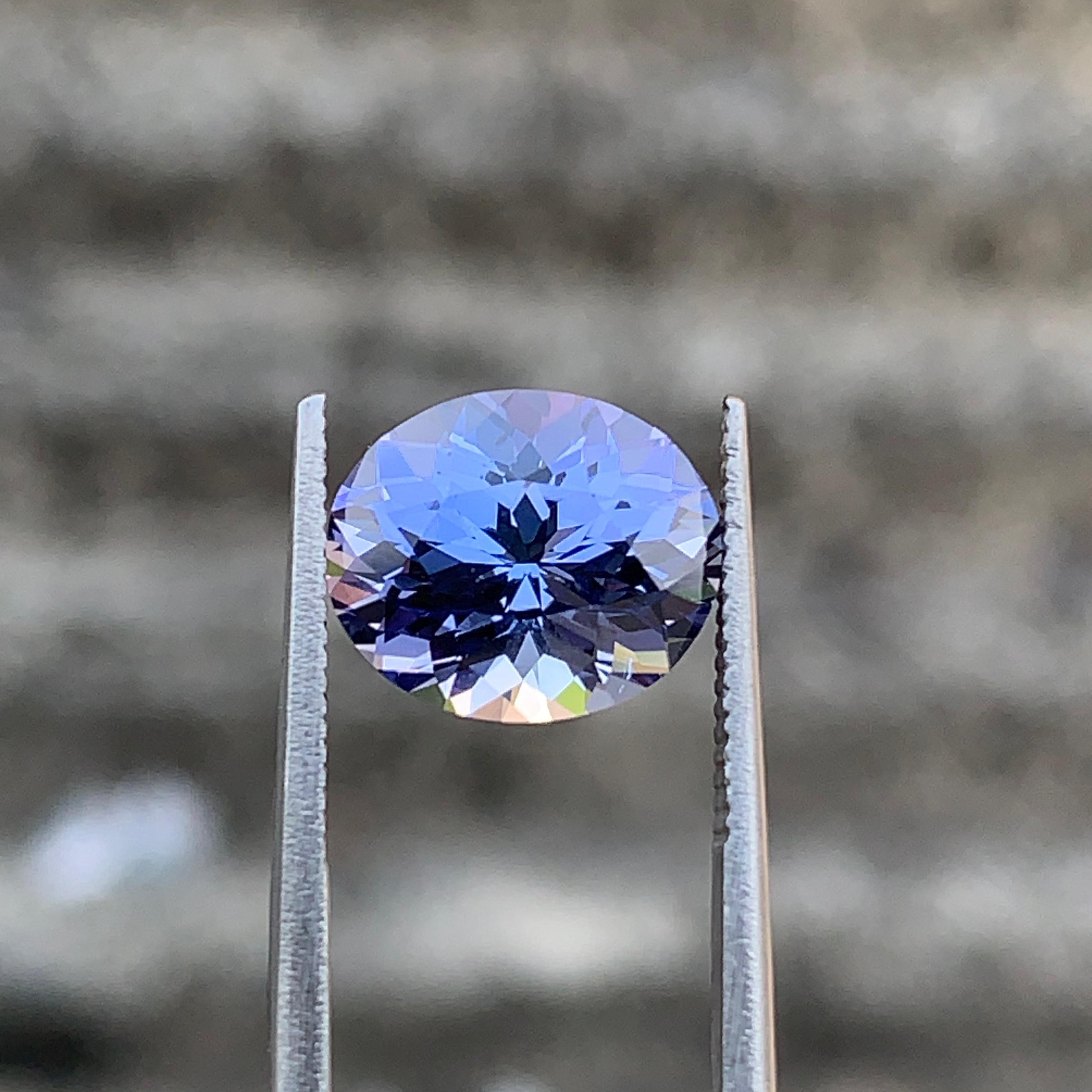 3.92ct Natural Violetish-Blue Zoisite Oval – Sri Lanka "Tanzanite Color"