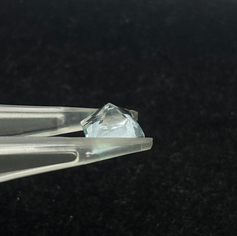 1.80 Carat Natural Square Cut Aquamarine Loose Gemstone
