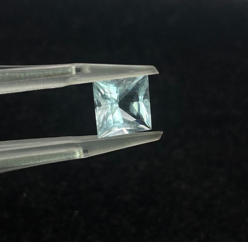 1.80 Carat Natural Square Cut Aquamarine Loose Gemstone