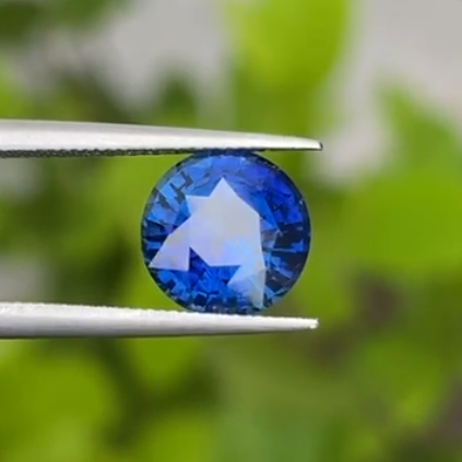 4.14 Ct Natural Heated Blue Sapphire, Loupe Clean, Sri Lanka