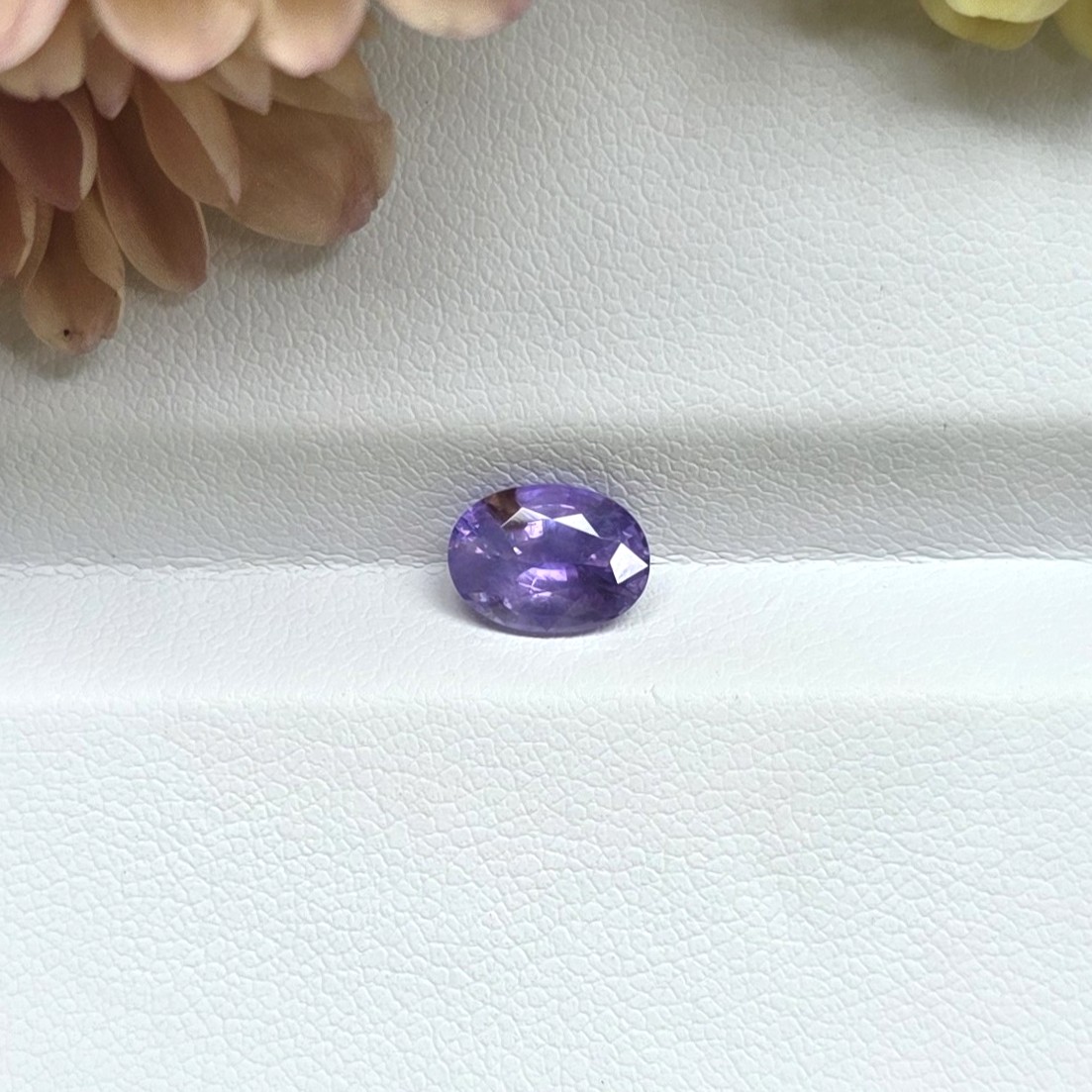 1.73 Ct Natural Purple Sapphire, Oval, Sri Lanka