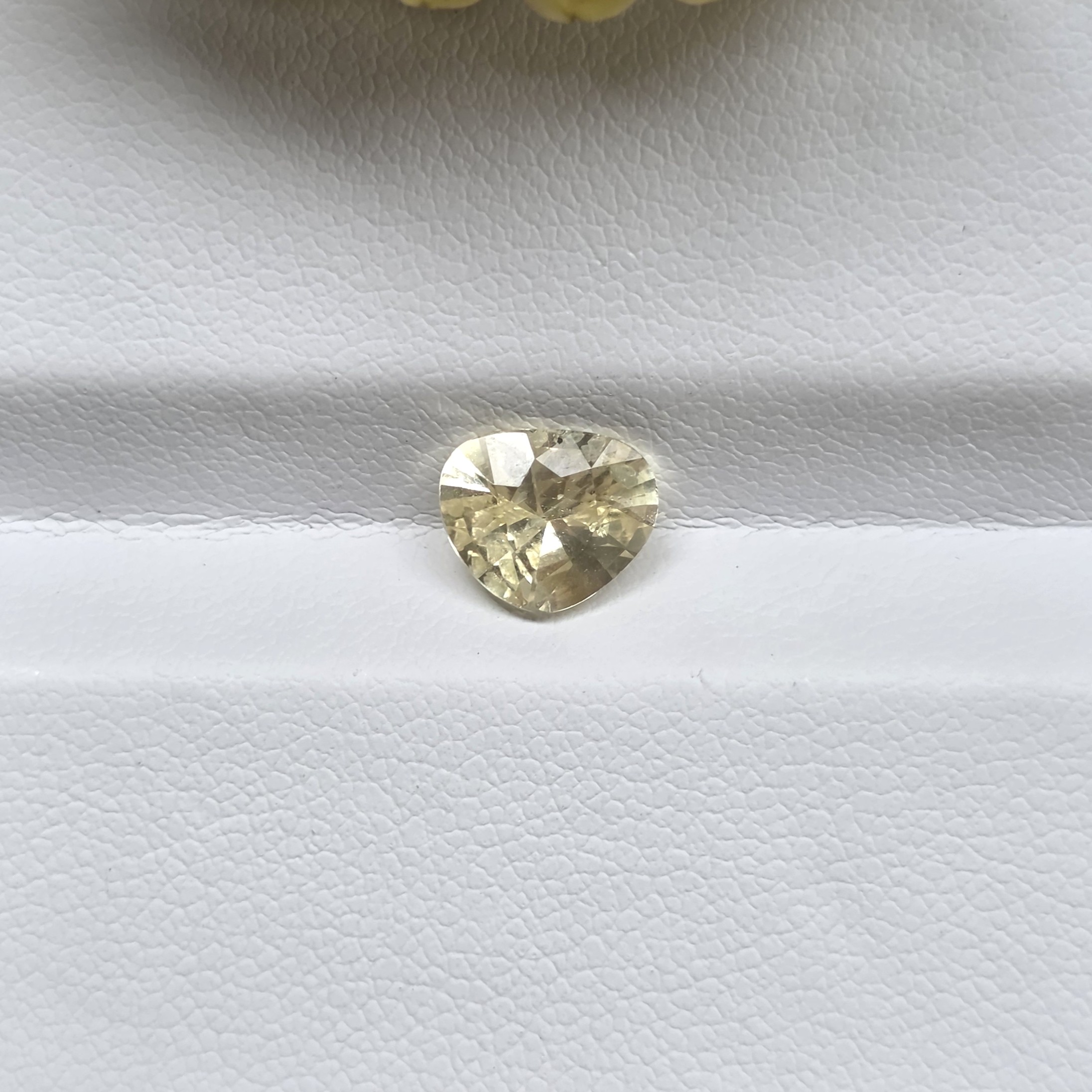 1.56 Ct Natural Yellow Sapphire, Fancy Cut, Sri Lanka