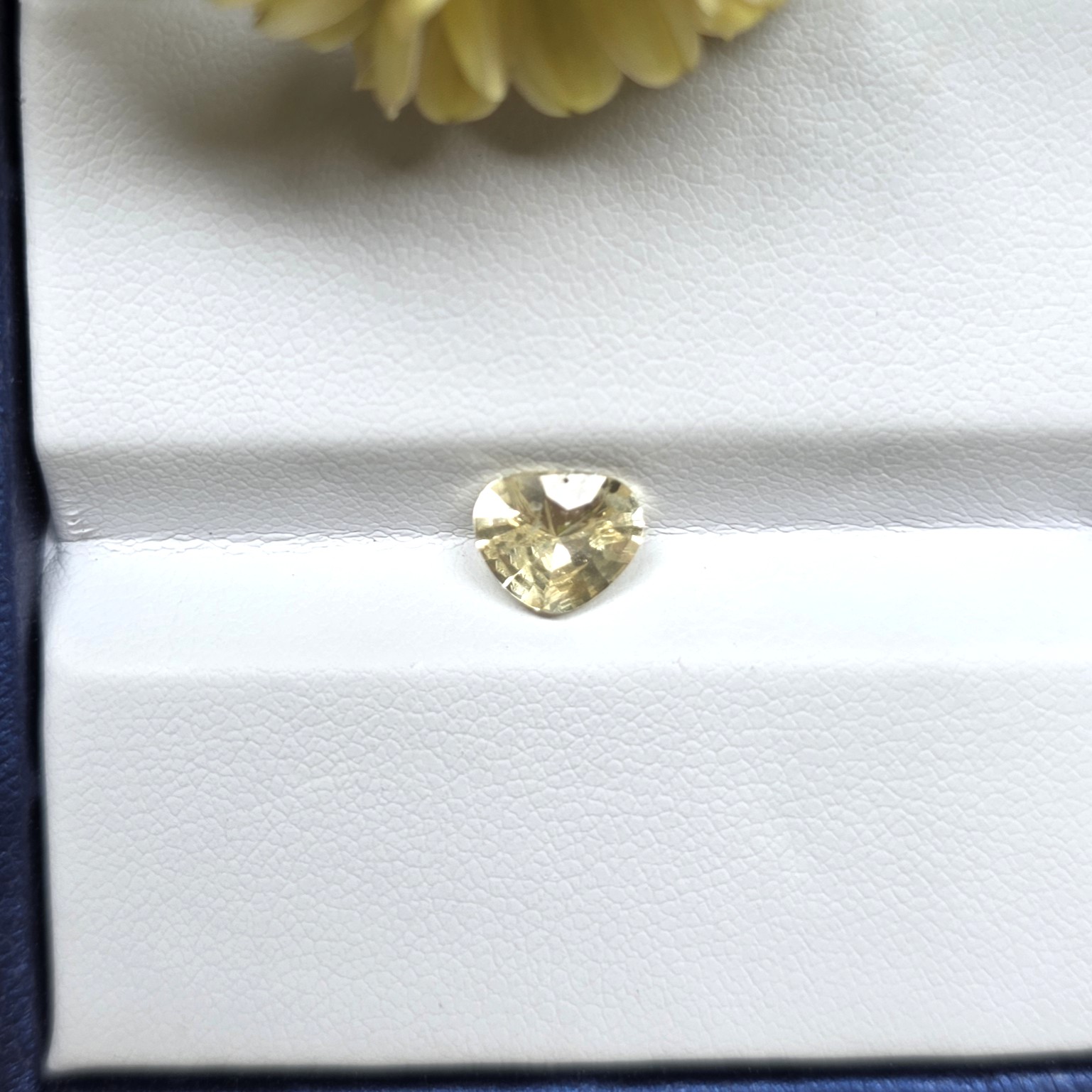 1.56 Ct Natural Yellow Sapphire, Fancy Cut, Sri Lanka