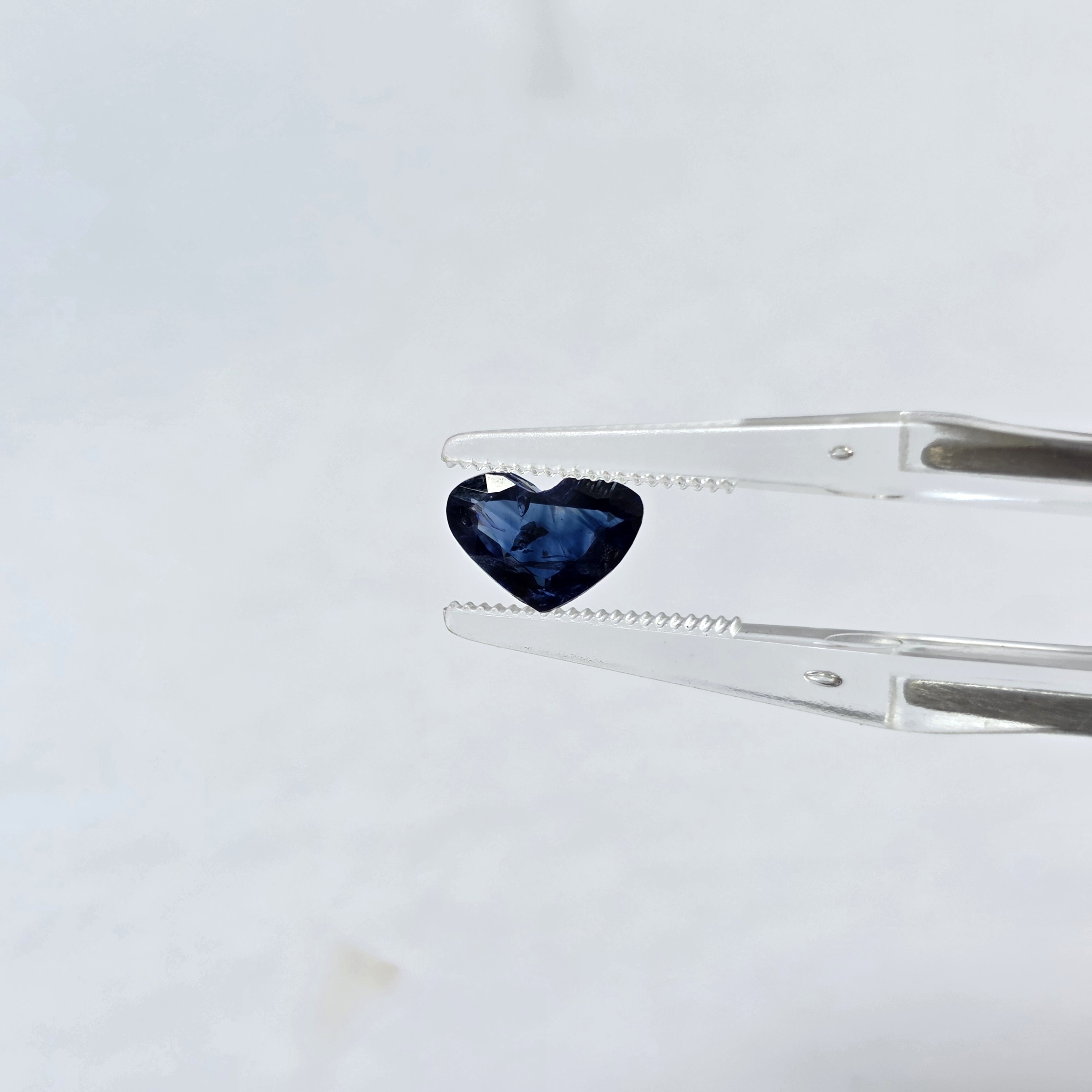 1.17 Ct Natural Blue Sapphire, Heart Shape, Sri Lanka