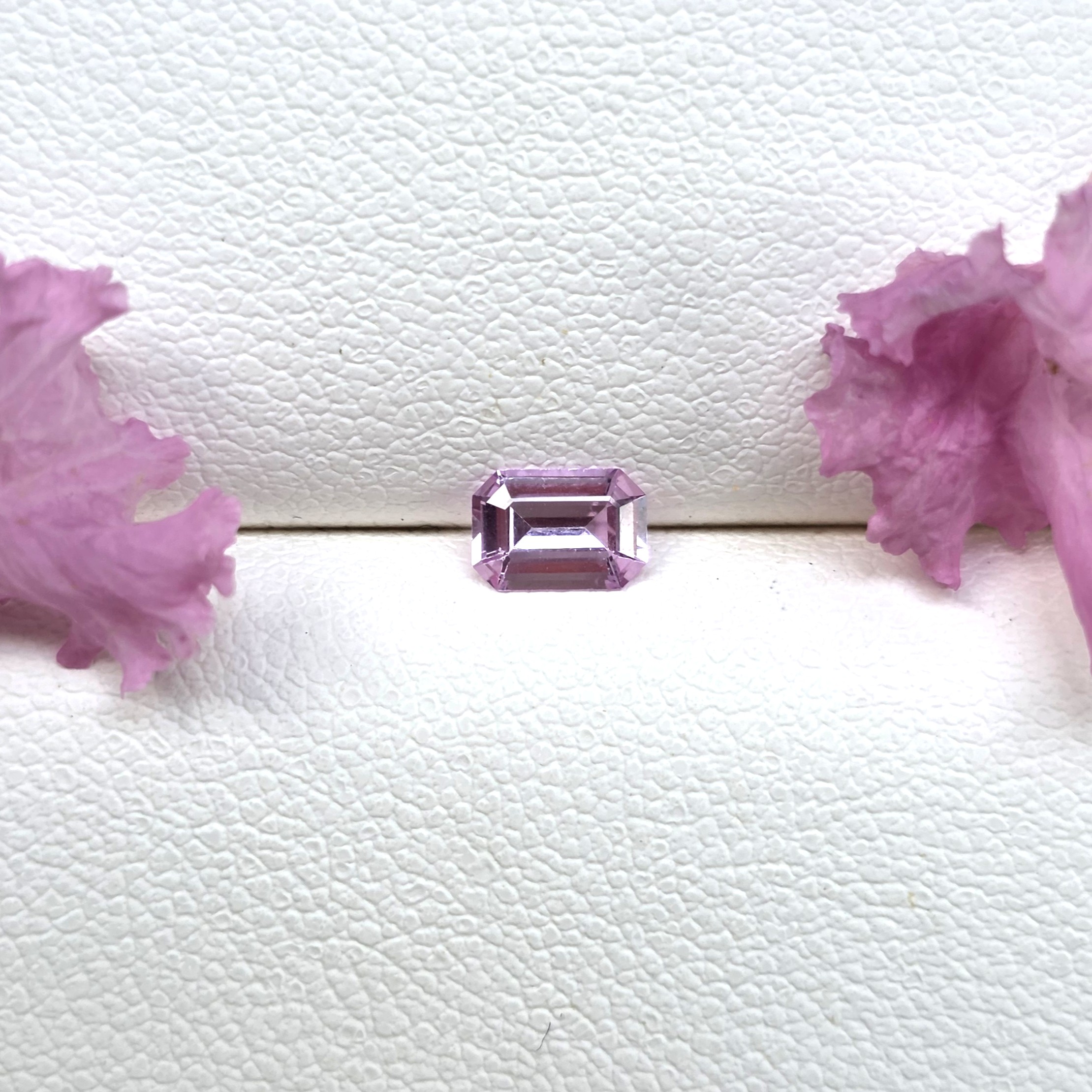 0.51 Ct Natural Pink Sapphire, Octagon Cut, Sri Lanka